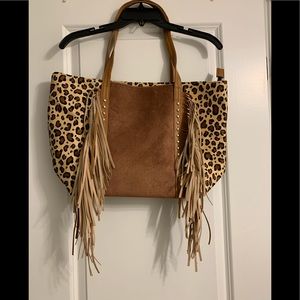 Fringe tote
